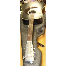 ART & LUTHERIN CEDAR GUITAR WITH HARD FOAM CASE