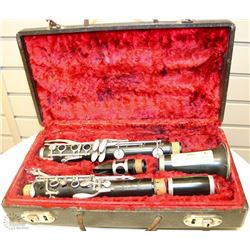 CLARINET MADE IN ENGLAND WITH CASE