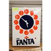 Image 1 : VINTAGE FANTA ORANGE ELECTRIC WALL CLOCK