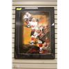 Image 1 : IGINLA LITHOGRAPH FRAMED AND # 05845 BY JERRY