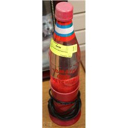 NEON LAVA KETCHUP BOTTLE BAR LAMP -