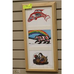 FRAMED ABORIGINAL ART PRINT