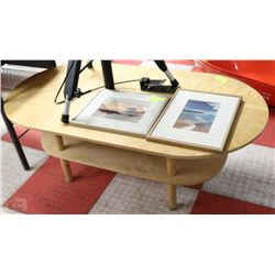COFFEE TABLE 50"X25"H