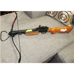 POLICE SEIZURE WOOD HANDLED CROSS BOW