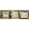 Image 1 : 3PC FRAMED ESTATE PICTURE SET BY MANEY