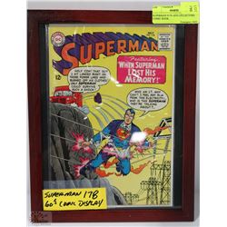 SUPERMAN #178 -60'S COLLECTORS COMIC BOOK
