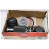 Image 1 : BOX OF LENSES INCL MINOLTA  AND VIVITAR