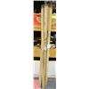 Image 1 : LOT OF 8 OLD YARD STICKS