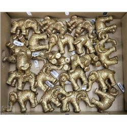 LOT OF 20 DECORATIVE ELEPHANTS