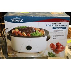 RIVAL 8QT ROASTER OVEN