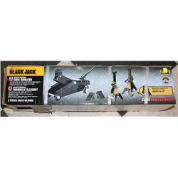NEW BLACK JACK STAND & TROLLY JACK (2 TON)