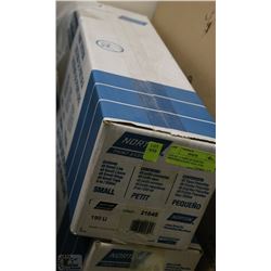 LOT OF 2 CASES OF NORTON DISPOSABLE PAINT GUN CUPS