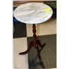 Image 1 : MARBLE TOPPED SIDE TABLE