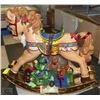 Image 1 : NEW WOODEN DECORATIVE ROCKING HORSE
