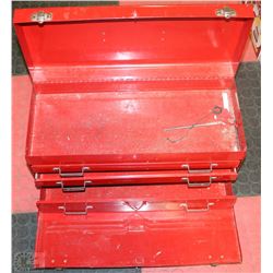 BEACH RED TOOL BOX