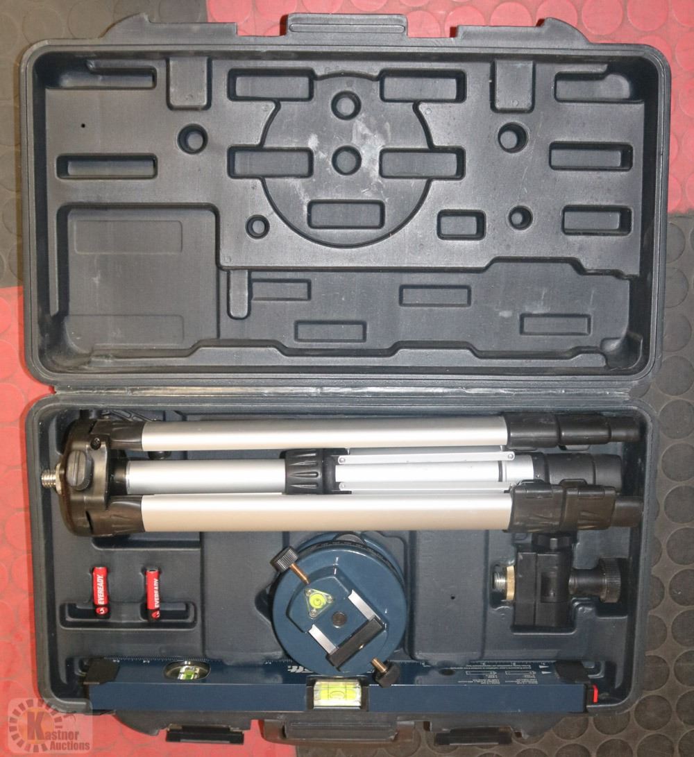 MASTERCRAFT LASER LEVEL KIT WITH HARD CASE