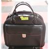 Image 1 : MCNEIL BLACK LEATHER LAPTOP BRIEFCASE W/ REMOVABLE