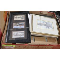 LOT OF OLD EDMONTON ARTS BY LOREN CHABOT