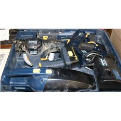 14.4 VOLT MASTERCRAFT 5PC CORDLESS TOOL SET INCL 2
