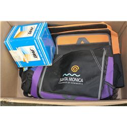 BOX WITH ASSORTED SIDEBAG AND LUNCH BAGS