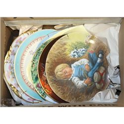 ESTATE BOX OF ASST. COLLECTOR PLATES