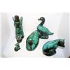 Image 1 : 5 PIECES OF BLUE MOUNTAIN POTTERY INCL ANGEL,