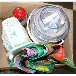 BOX WITH CUISINART ICE CREAM MAKER JELLY BELLY