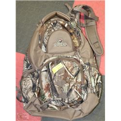RED HEAD CAMOUFLAGE BACKPACK
