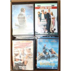 LARGE BOX OF DVD'S