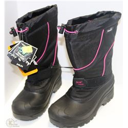 GIRLS WINTER BOOTS THINSULATE SIZE 8