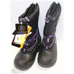THINSULATE GIRLS WINTER BOOTS ON CHOICE: SIZE 3