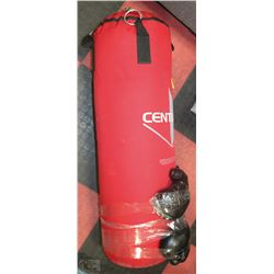 CENTURY BOXING BAG 70LB WITH GLOVES