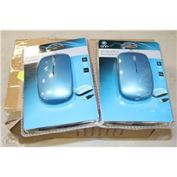 CASE OF TWO USB OPTICAL MICE