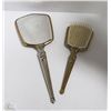 Image 1 : BOX W/VINTAGE BRUSH & MIRROR SET