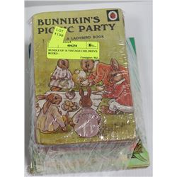 BUNDLE OF 18 VINTAGE CHILDREN'S BOOKS -