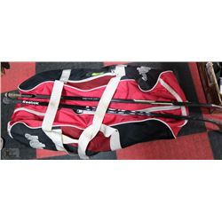 RED & BLACK COOPER HOCKEY BAG WITH