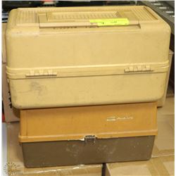 2 TACKLE BOXES WITH CONTENTS