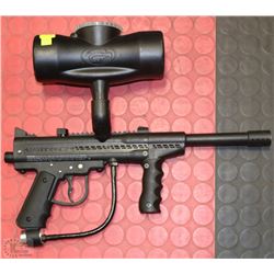 BRASS EAGLE PAINTBALL GUN WITH HOPPER