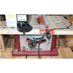 DELTA 10" TABLE SAW