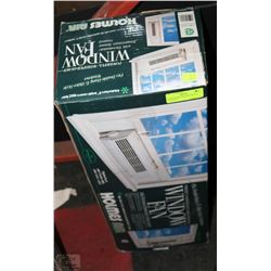 NEW HOLMES WINDOW AIR FAN HAWF3030