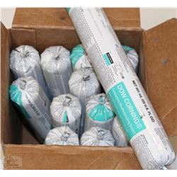 CASE OF 11 DOW CORING CONTRACTORS WATERPROOF &