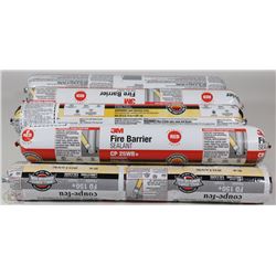 CASE OF TEN 3M FIRE BARRIER SEALANT CAULKING