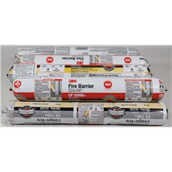 CASE OF TEN 3M FIRE BARRIER SEALANT CAULKING