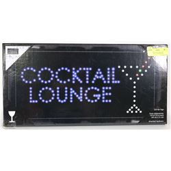 BRAND NEW LED COCKTAIL LOUNGE WALL DECOR SIGN