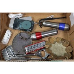 BOX W/BELT BUCKLE, GOLF CLUB DRINK