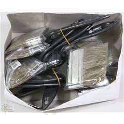 CASE OF 10 BRAND NEW 4" SCOUT PAINTBRUSHES