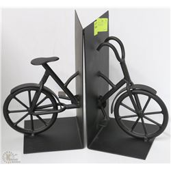 BICYCLE BOOK ENDS