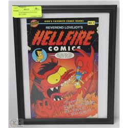 #1 ISSUE REVEREND LOVE JOYS HELLFIRE COMIC