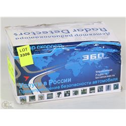 NEW 360 DEGREE LASER RADAR DETECTOR