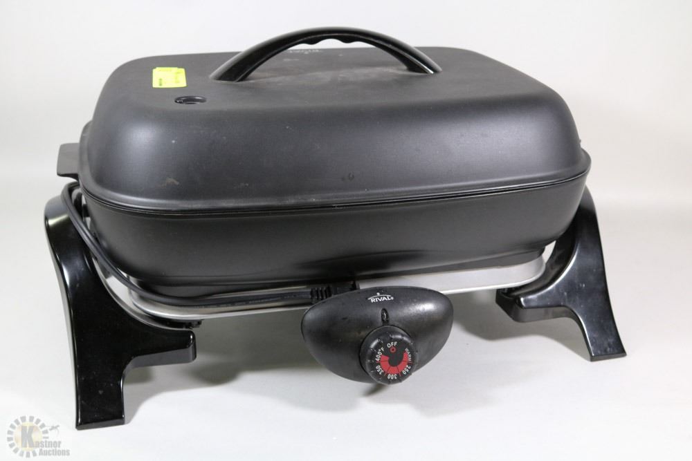 RIVAL ELECTRIC DEEP FRYING PAN WITH LID